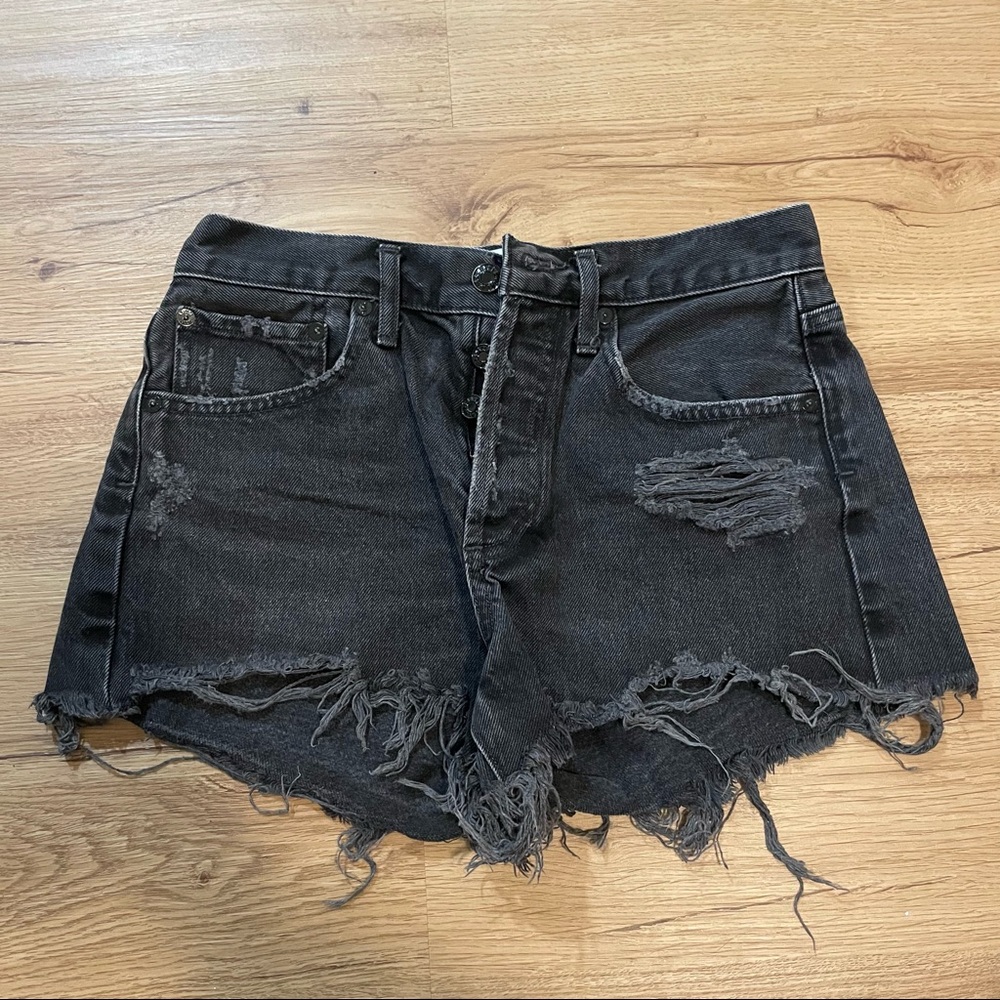 Agolde Parker Vintage Cut off Shorts
